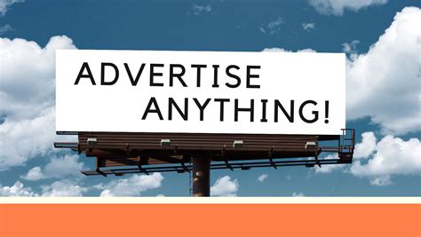 Advertise Anything In HRM 